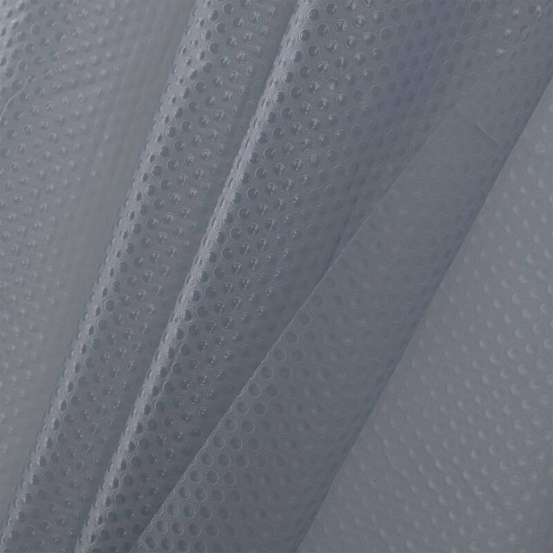 Dots Embossed Peva Shower Curtain Liner Embossed with Magnets