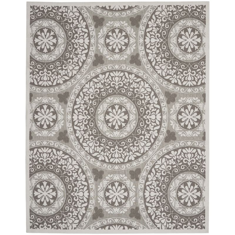 Nourison Calobra Boho Medallion Indoor Outdoor Area Rug