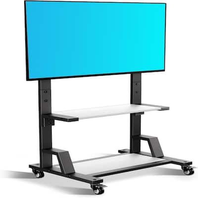 Portable TV Stand On Wheels