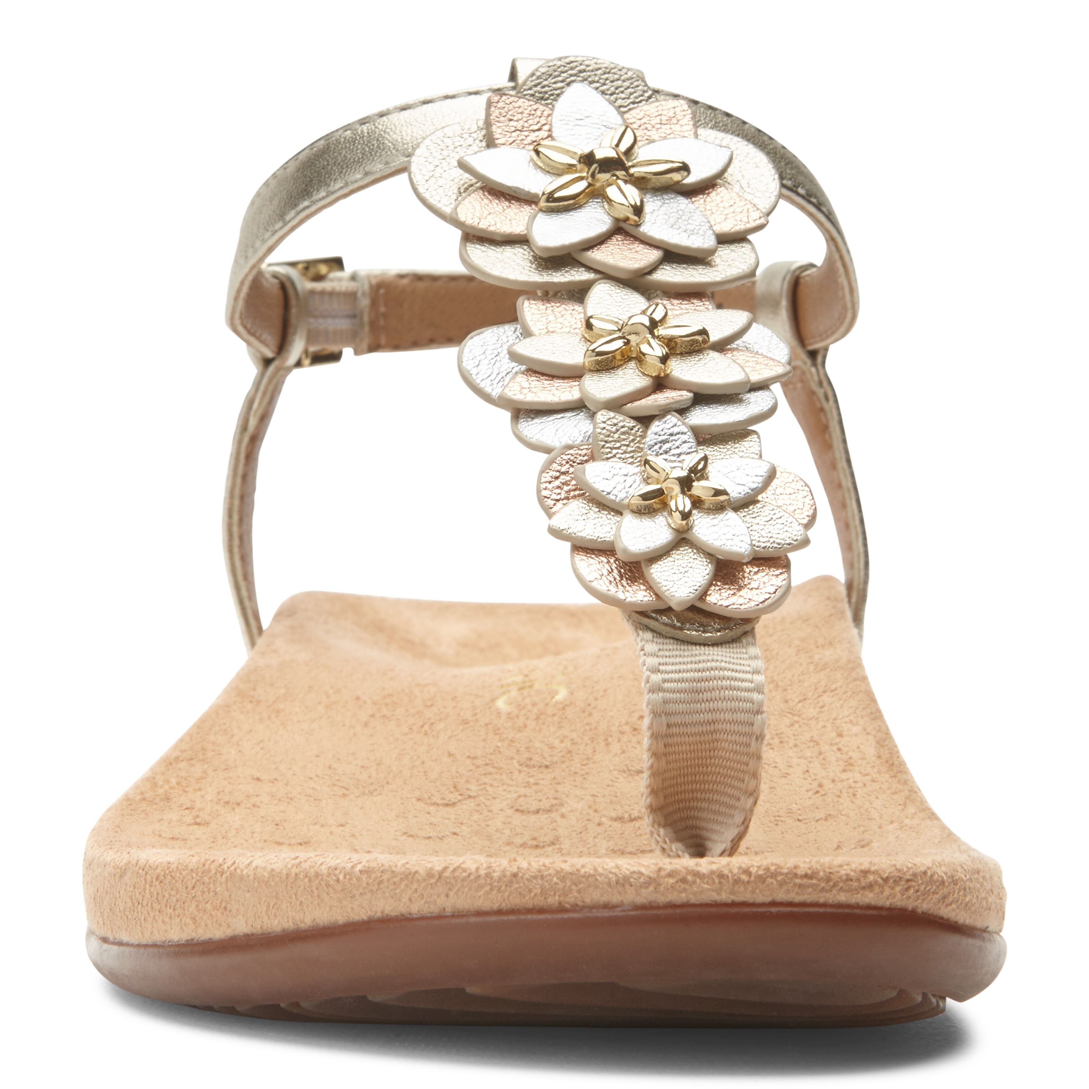 Vionic paulie sandal champagne Clearance