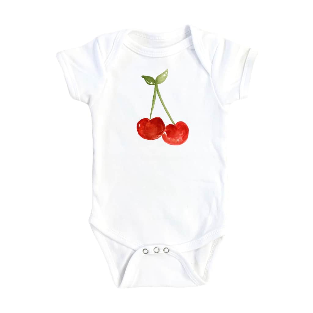 Cherry Alone - Baby Boy Girl Clothes Infant Bodysuit Funny Cute Newborn