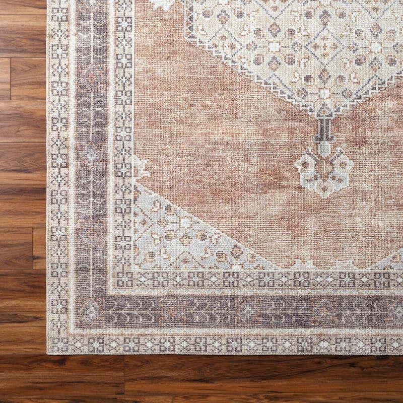 Livabliss Lila Updated Traditional Medallion Area Rug