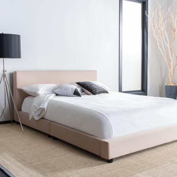 Carter upholstered shop platform bed