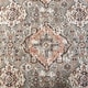 preview thumbnail 11 of 11, HiEnd Accents Carmen Taupe Linen Medallion Vintage Kilim Modern Rustic 3 Piece Duvet Cover Set