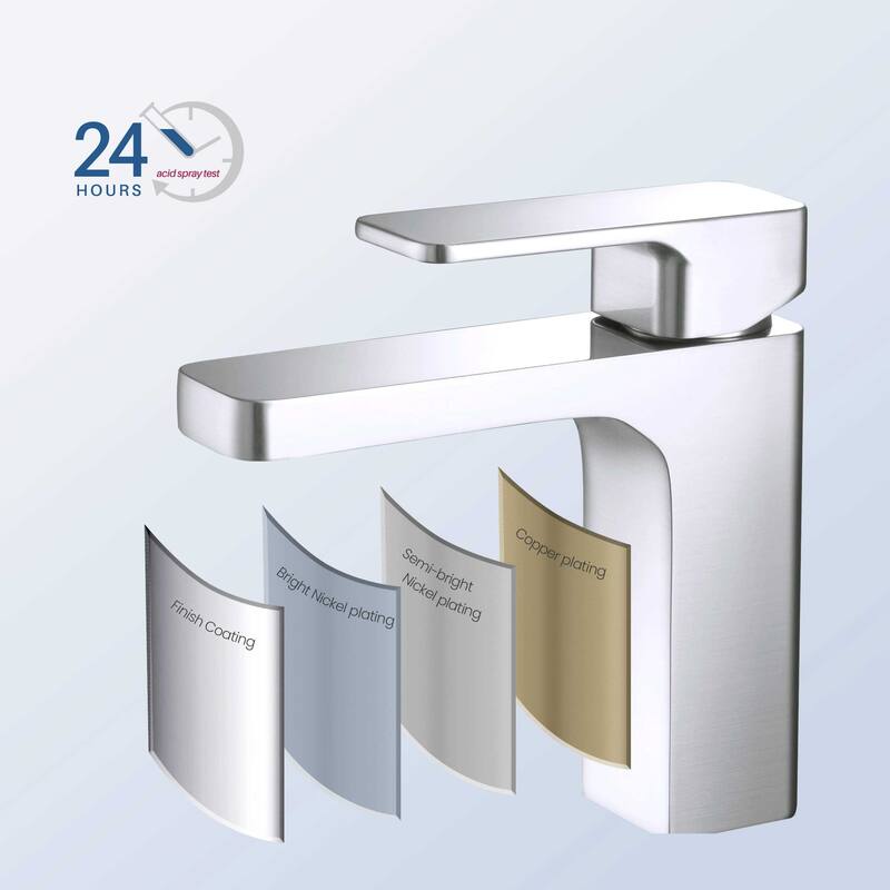 Blaze Single Handle Bathroom Sink Faucet
