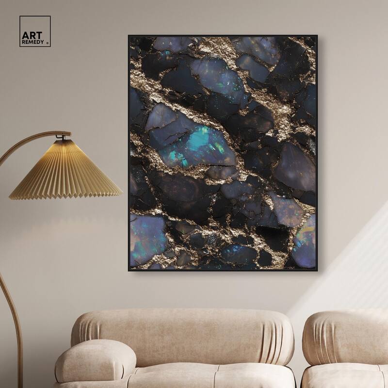 Astral Firelight Canvas by Art Remedy