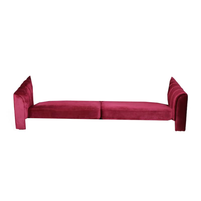 Ansonia Contemporary Velvet 3-seat Sofa by Christopher Knight Home