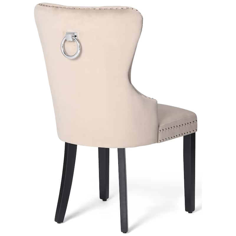 Highland Tufted Velvet Side Chair (Set of 6)
