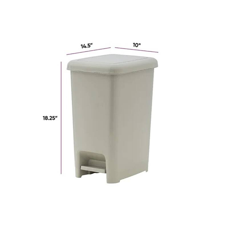 26 qt Slim Step Trash Can