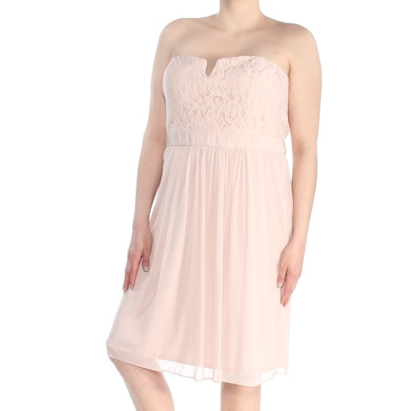 pink dress size 18