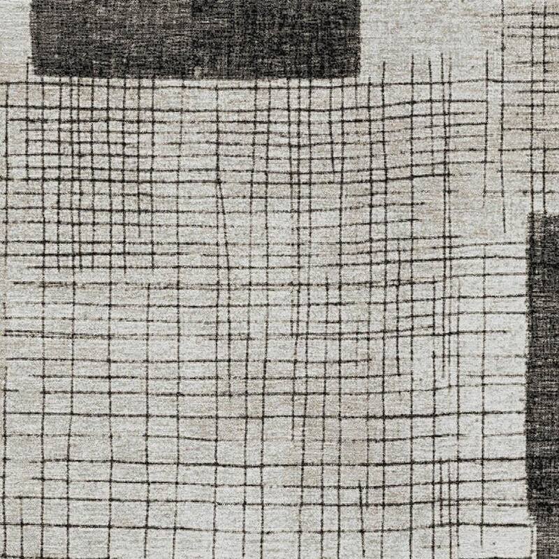HomeRoots Geometric Transitional Rectangle Outdoor Rug