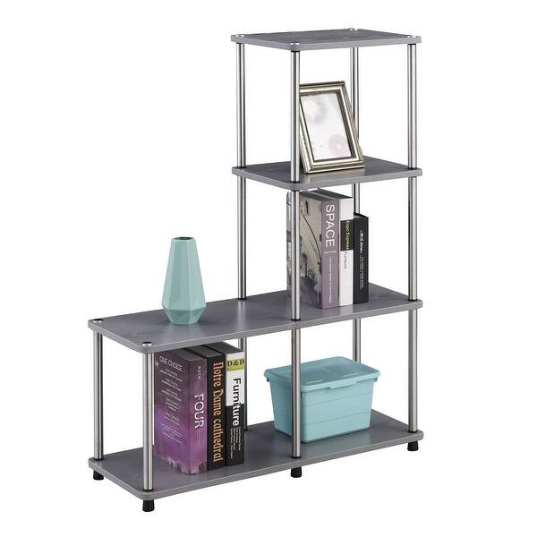 Shop Black Friday Deals On Porch Den Japonica Multi Shelf L Bookshelf Overstock 19424557