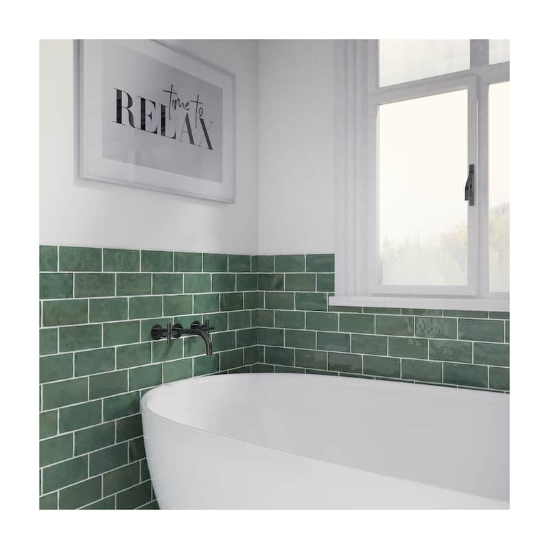 Daltile Mesmerist 3" x 6" Ceramic Wall Tile (100 PC Per Carton) (12.00 SQFT Per Carton) - N/A