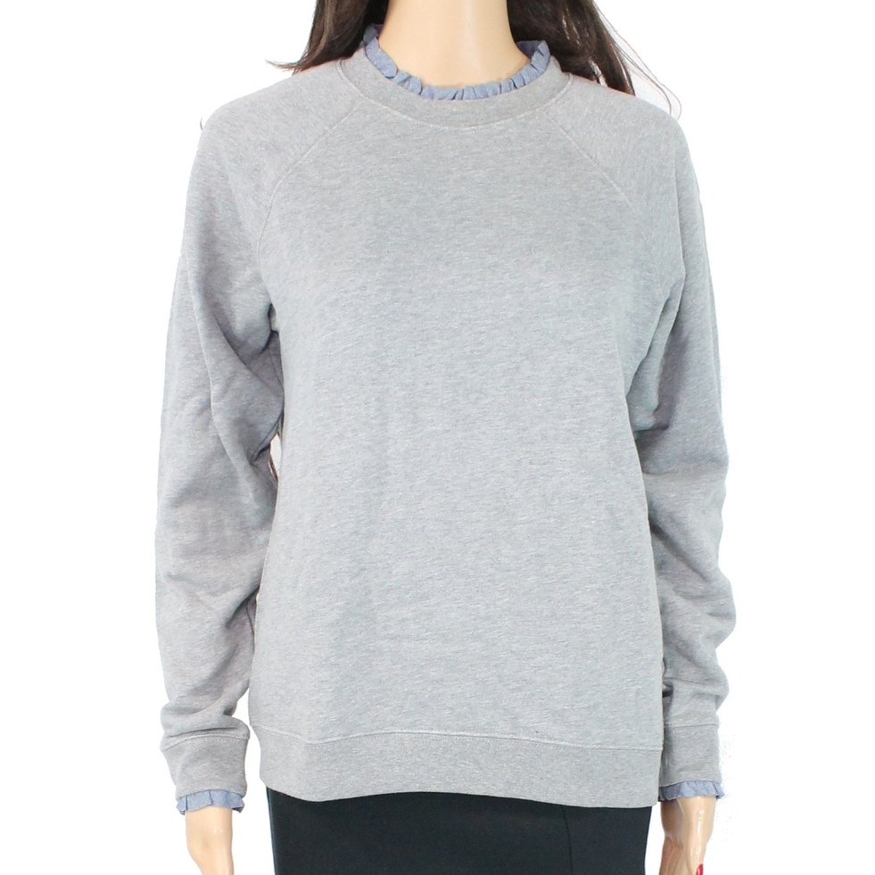 J.Crew Mercantile Womens Solid Lightweight Turtleneck T-Shirt
