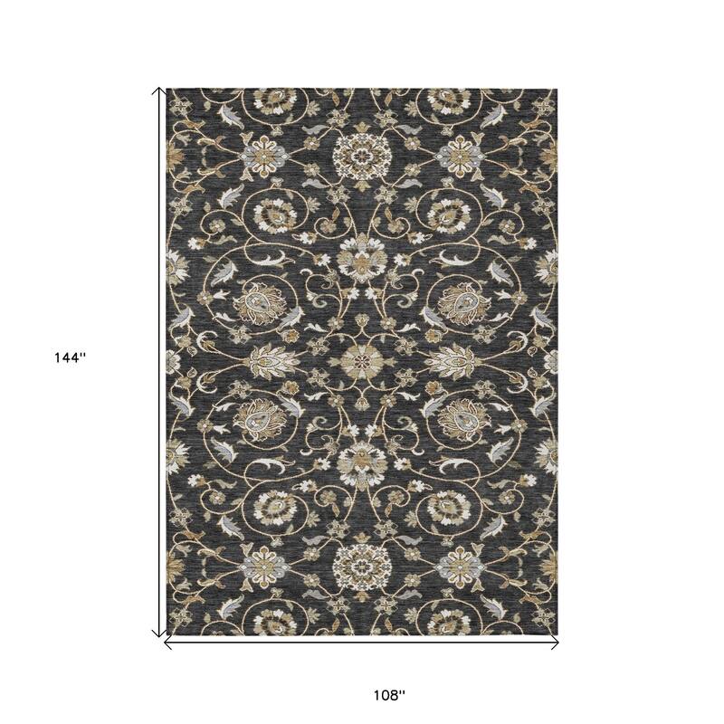 HomeRoots Moroccan Transitional Rectangle Outdoor Rug