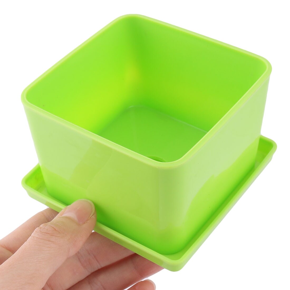 Shop Windowsill Melamine Square Plant Succulent Holder Flower Pot