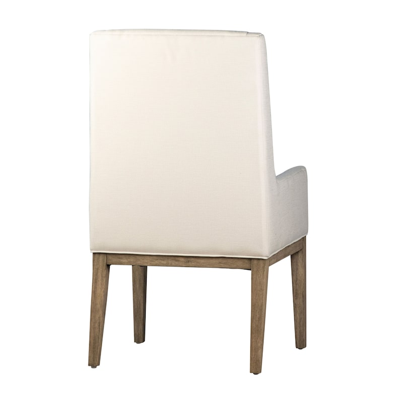 Mulberry Cotton Blend Upholstered Dining Chair, Off-White