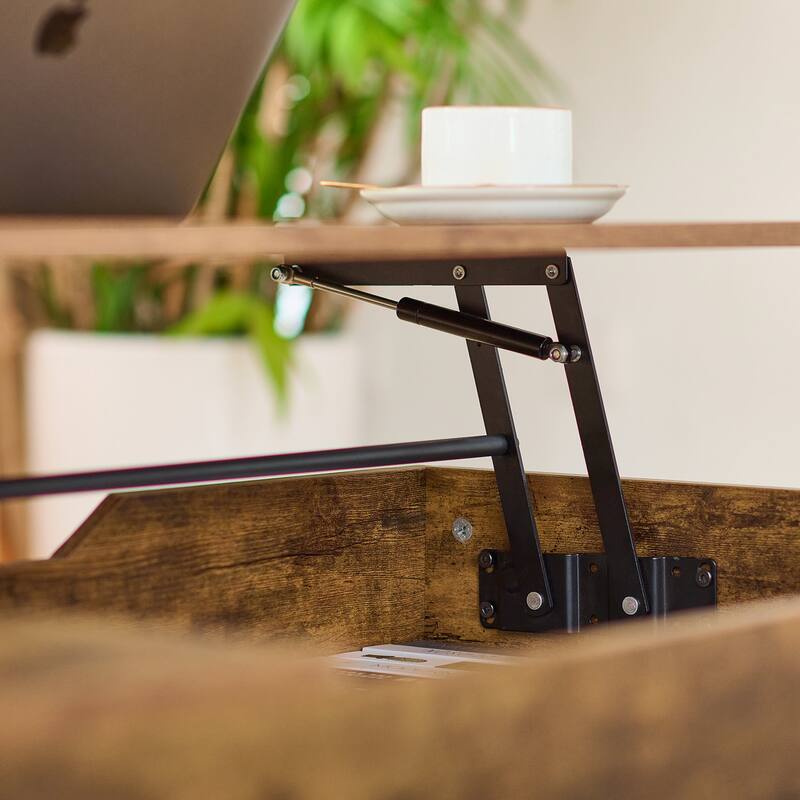 CO-Z Modern Lift Top Coffee Table with Storage