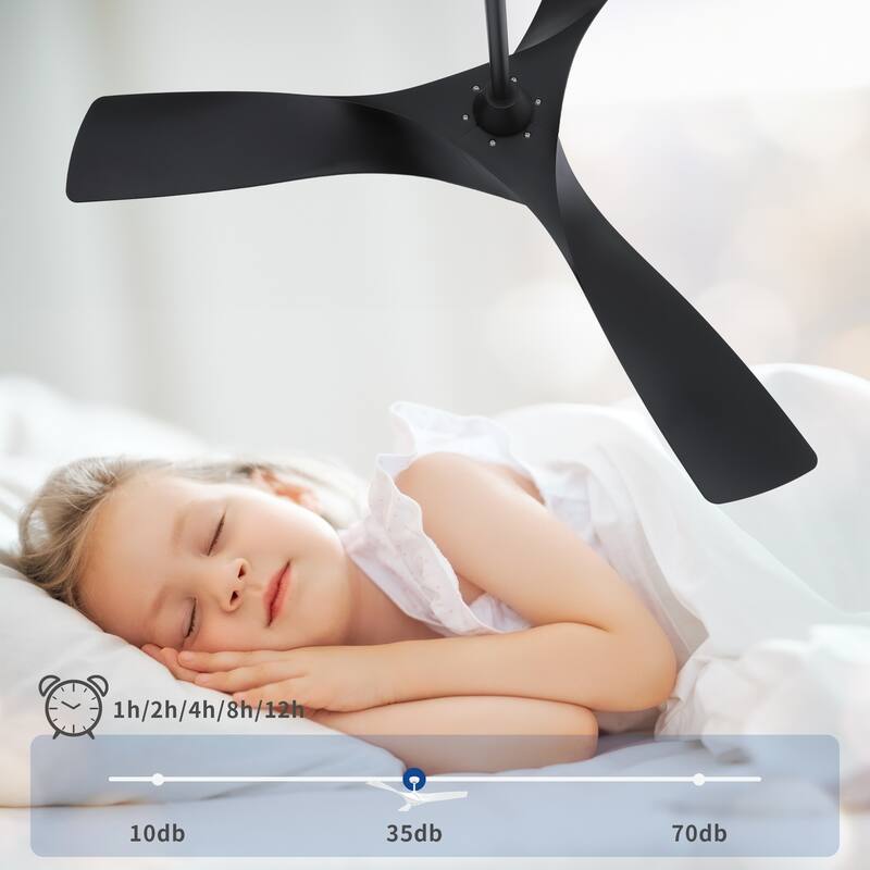 Moasis 3 Fan Blades 52" Ceiling Fan