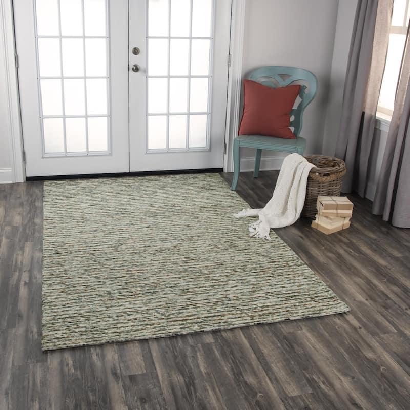 Alora Decor Laine Collection Stripe Casual Area Rug