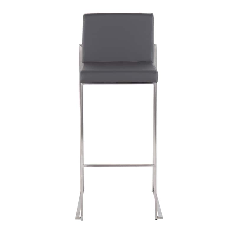 Silver Orchid Forrest High Back Bar Stool - Set of 2