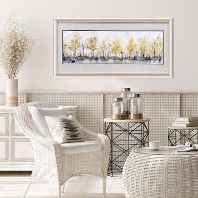 Paragon Abstract Autumn Trees Framed Art