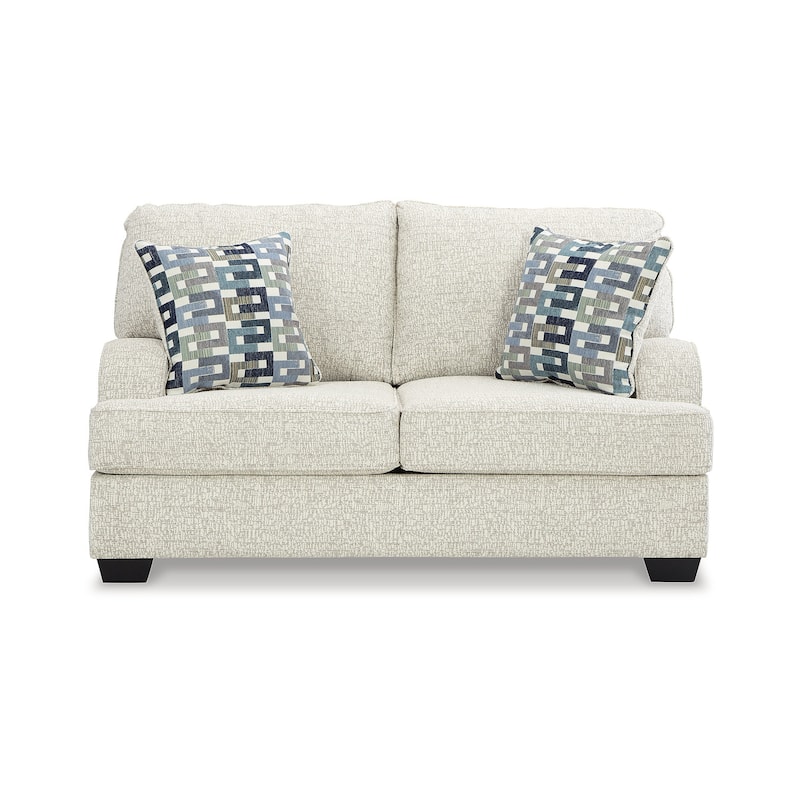 Signature Design by Ashley Valerano Beige 2-Piece Upholstery Package - 92"W x 41"D x 39"H