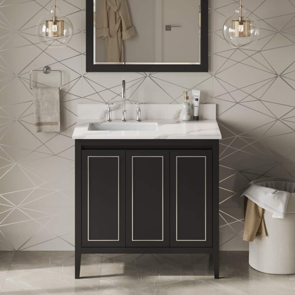 Jeffrey Alexander VKITPER36R-QUARTZ Percival II 36" Free Standing