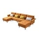 preview thumbnail 29 of 35, Mid-Century Suede Seat Sofa for Living Room