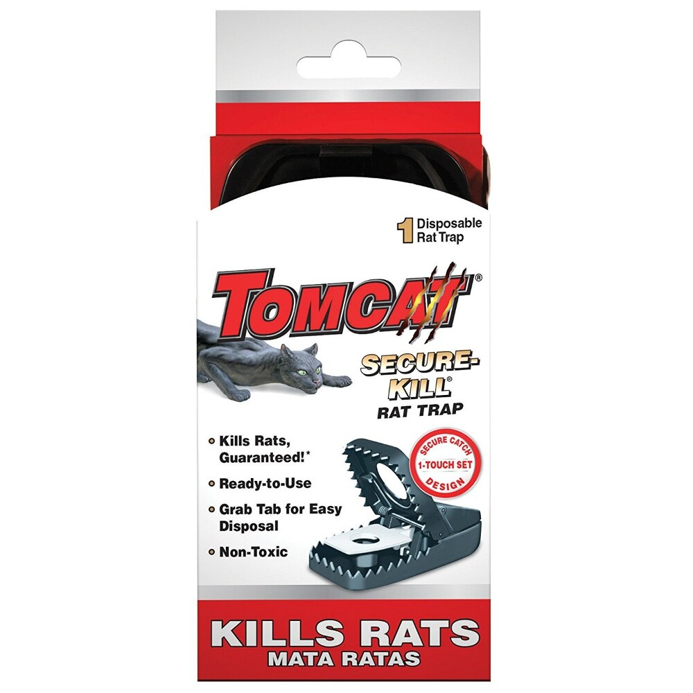 Shop Tomcat 0360820 Secure Kill Rat Trap On Sale Overstock