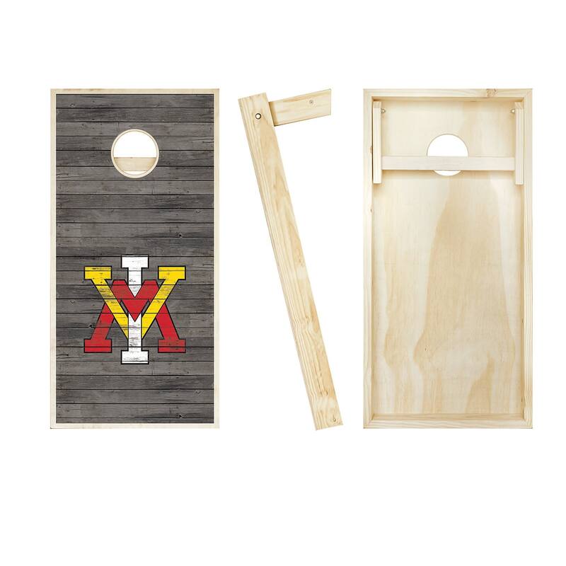 VMI Keydets Distressed Outdoor Cornhole Board Set