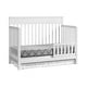 preview thumbnail 2 of 3, Oxford Baby Castle Hill 4 in 1 Convertible Crib - Barn White