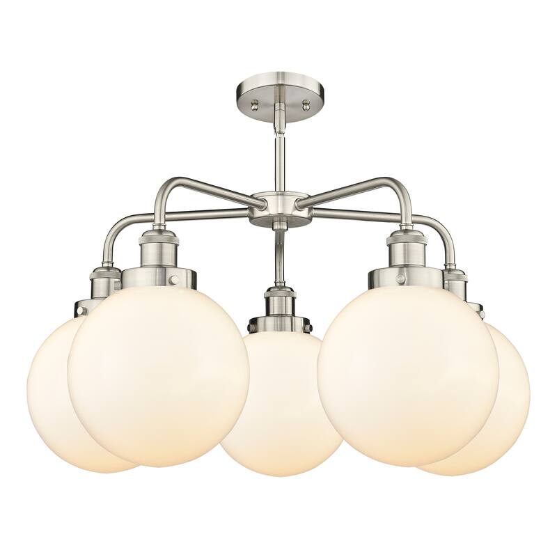 Innovations Lighting Beacon - 5 Light 26" Stem Hung Chandelier