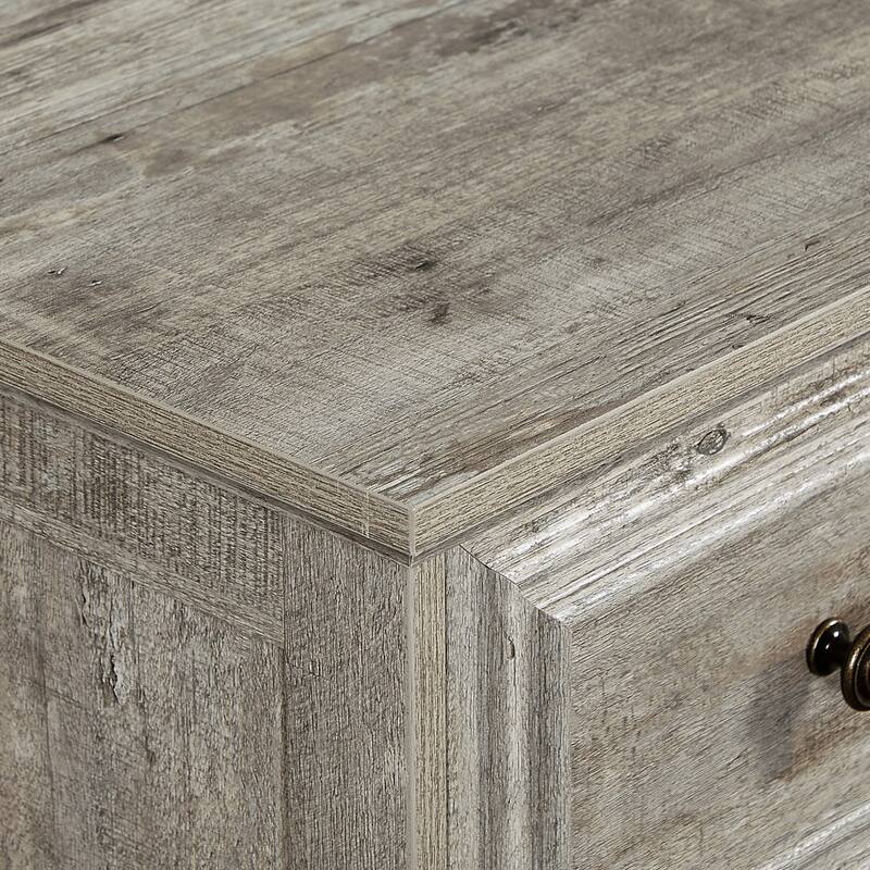 7 Drawers Dresser for Bedroom, Multi-functiona Wooden Storage Cabinet, Clothing Organizer with Roman Column Handles
