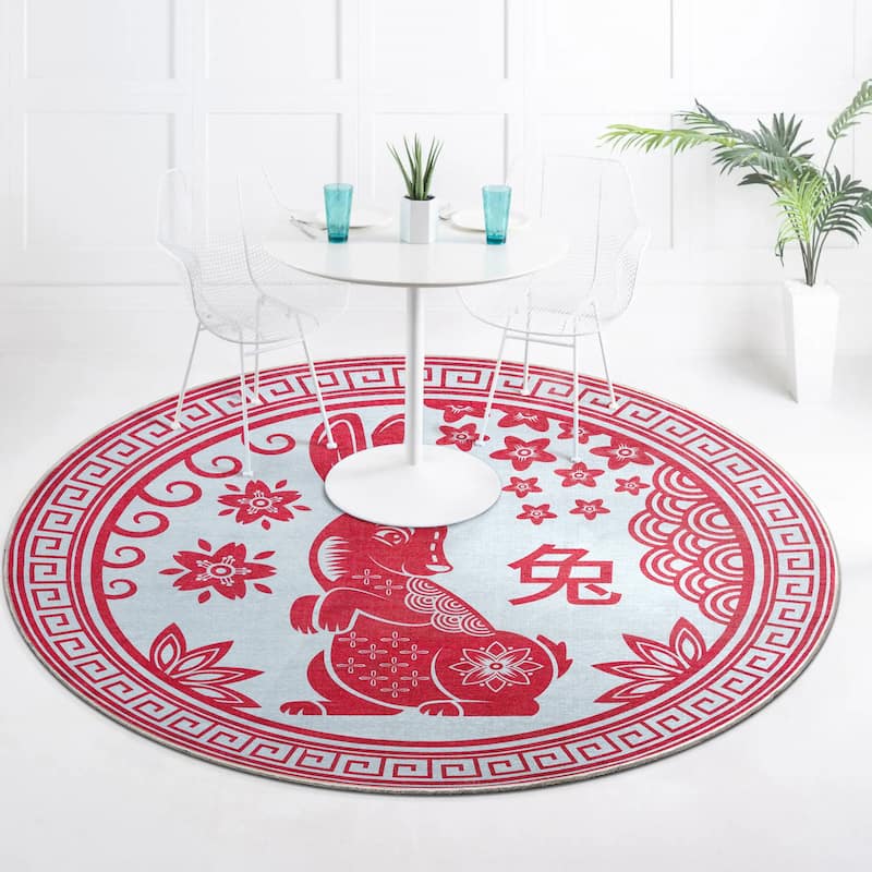 Well Woven Apollo Novelty Easy Clean Area Rug