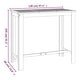preview thumbnail 11 of 13, vidaXL Bar Table Outdoor Pub Patio Counter Height Table Solid Wood Acacia