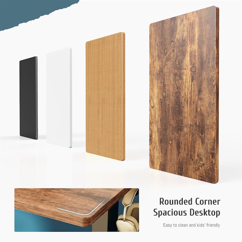 Standing Desk Adjustable Height, Electric Sit Stand up Desk for Home Office, Modern Rising Work Table for Computer,Workstation