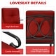 preview thumbnail 27 of 38, Costway 2PCS Patio Loveseat Bench Table Furniture Set Cushioned Chair