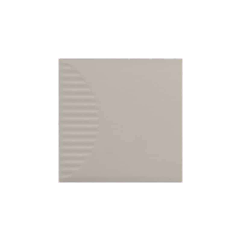 Daltile Stencil 4" x 12" Glazed Porcelain Half Moon Wall Tile (20 PC Per Carton) (5.81 SQFT Per Carton)