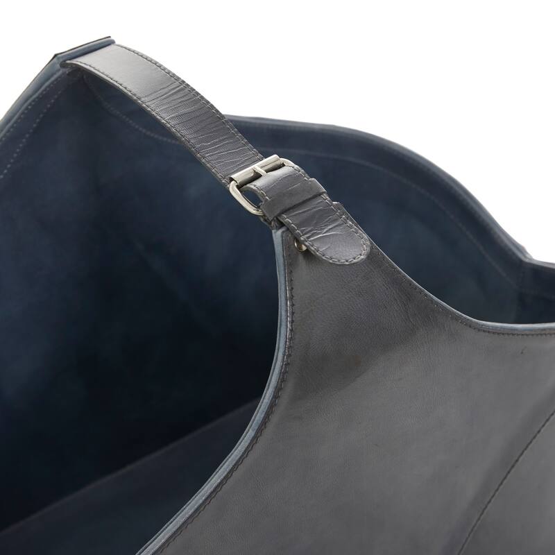Leather Modern Magazine Holder - 16 x 23 x 12