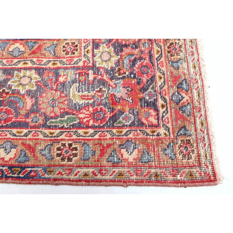 ECARPETGALLERY Hand-knotted Antalya Vintage Red Wool Rug - 7'10 x 11'0