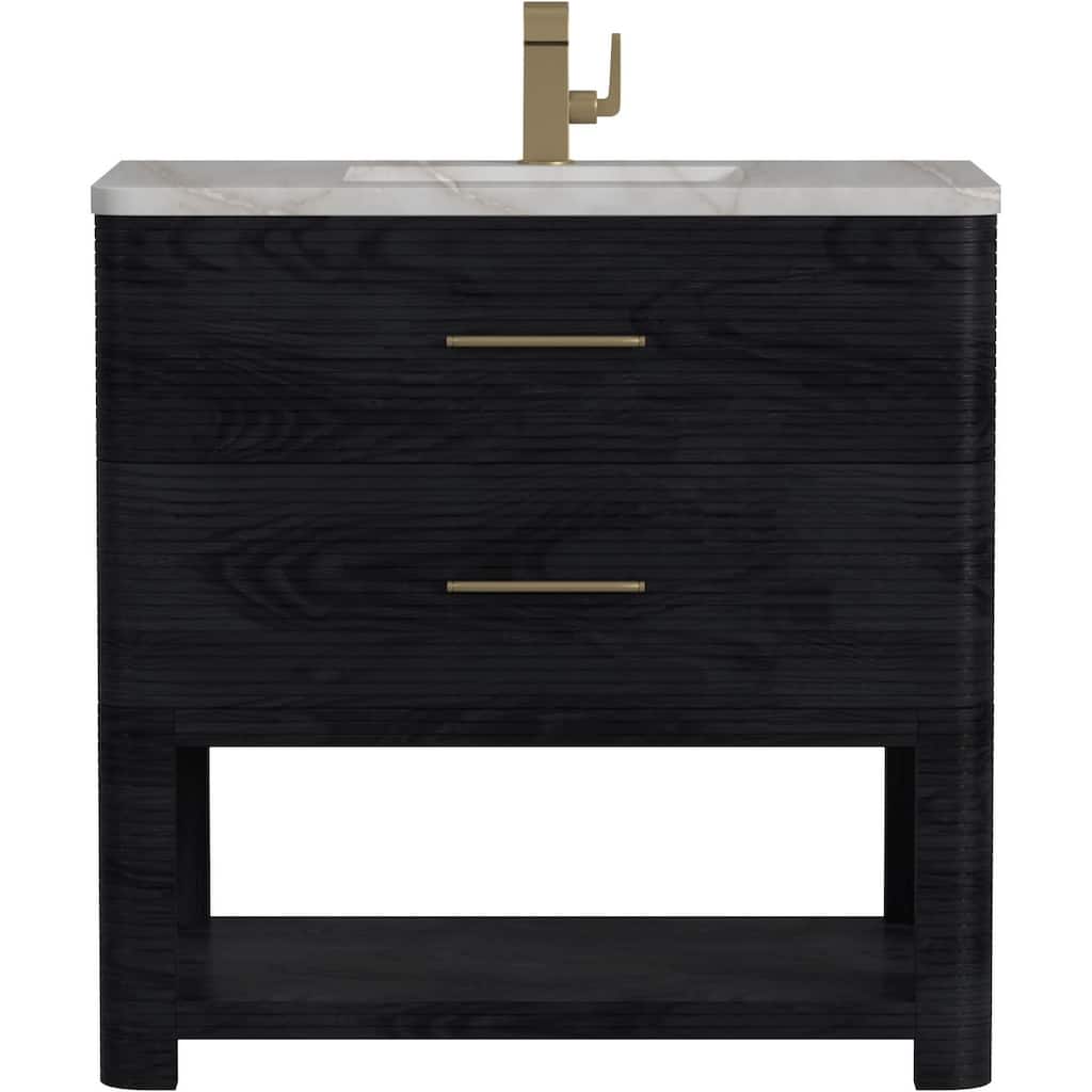 James Martin Vanities D704-V36-3VSL Lucian 36" Free Standing Single