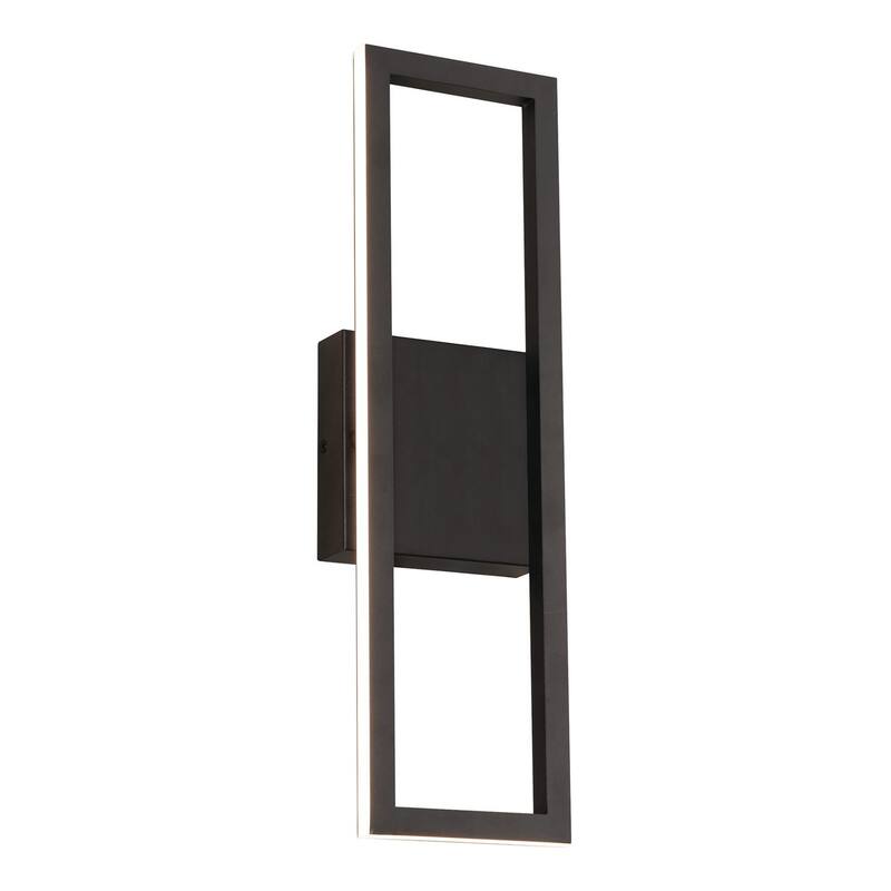 AFX Cole 1-light LED Sconce with White Acrylic
