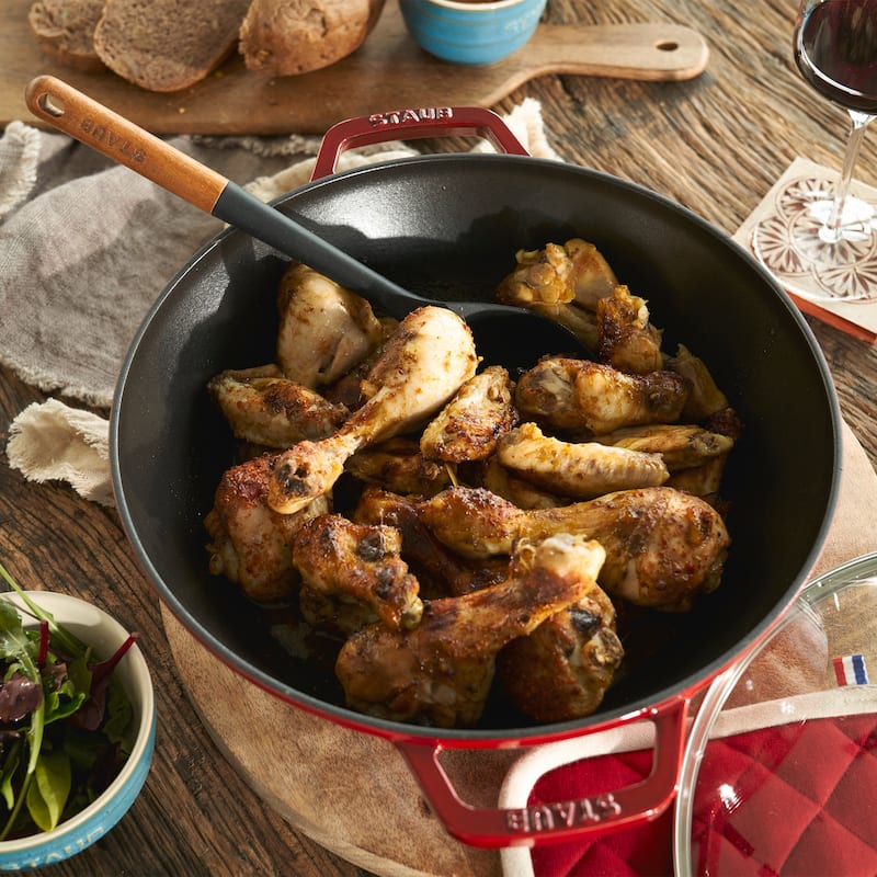 STAUB Cast Iron 4.5-qt Perfect Pan