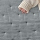 preview thumbnail 3 of 3, Cloud Muslin Grey/White 5pc Bedding Set - Levtex Baby