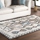 preview thumbnail 8 of 11, Nuloom Brinley SpinClean Geometric Machine Washable Area Rug