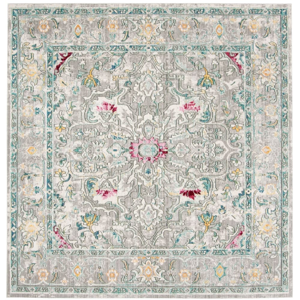SAFAVIEH Mystique Audrey Oriental Polyester Medallion Rug