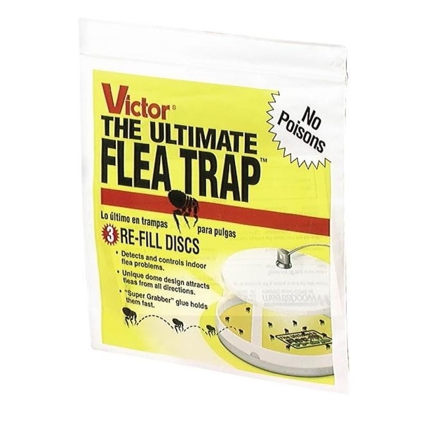 Victor M231 The Ultimate Flea Trap Refills, 3/ Pack