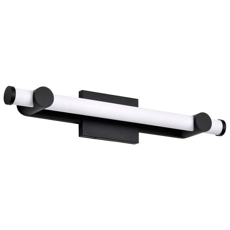 Bowman 24 Inch LED Vanity Matte Black Acrylic Lens