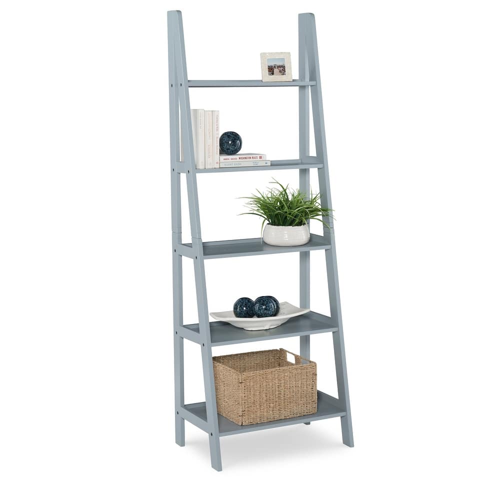 Freya 5-tier Ladder Bookshelf